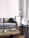 Grey color Sofa with cotton